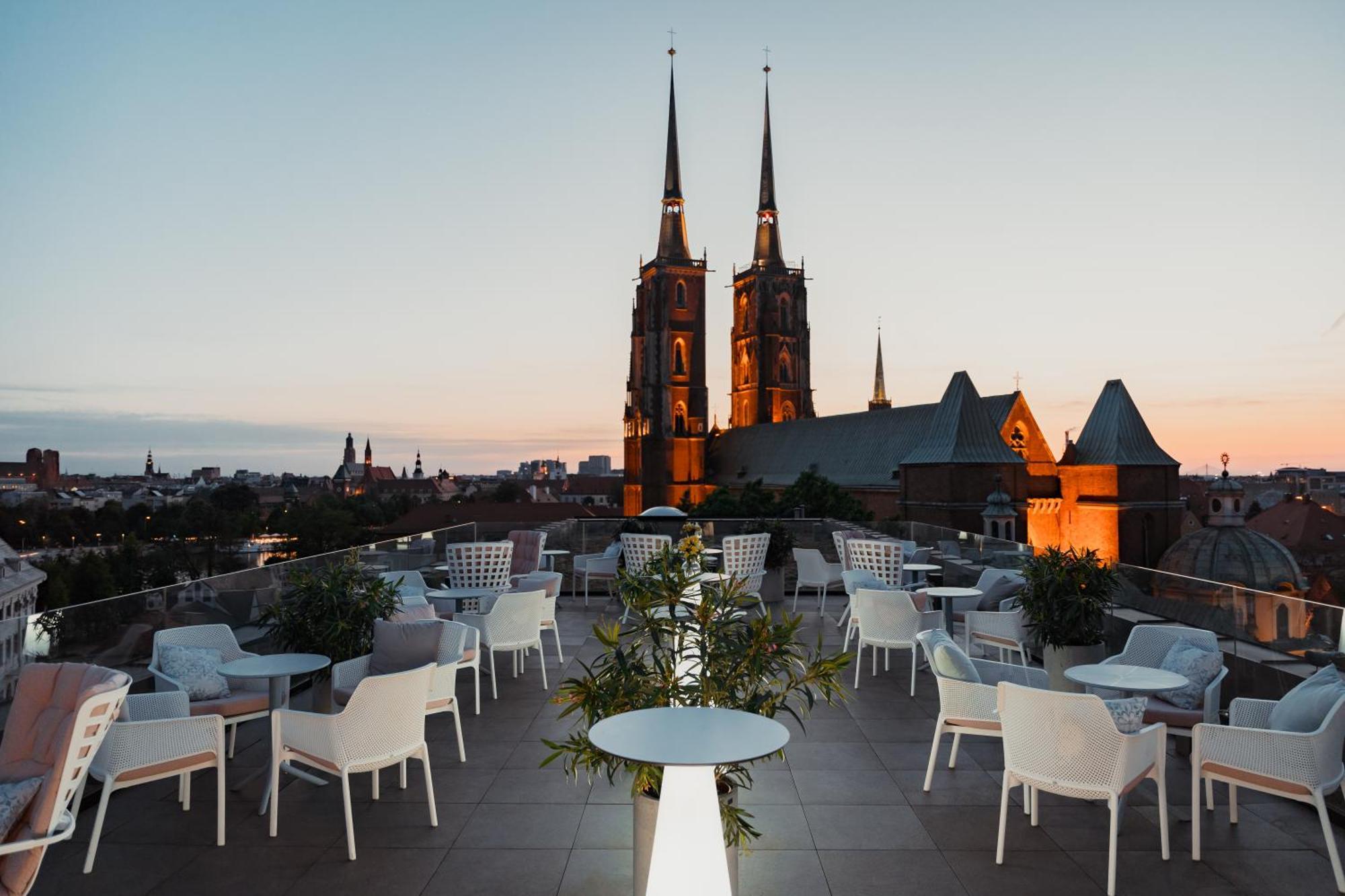 The Bridge Wroclaw - Mgallery Exterior foto Rooftop terrace
